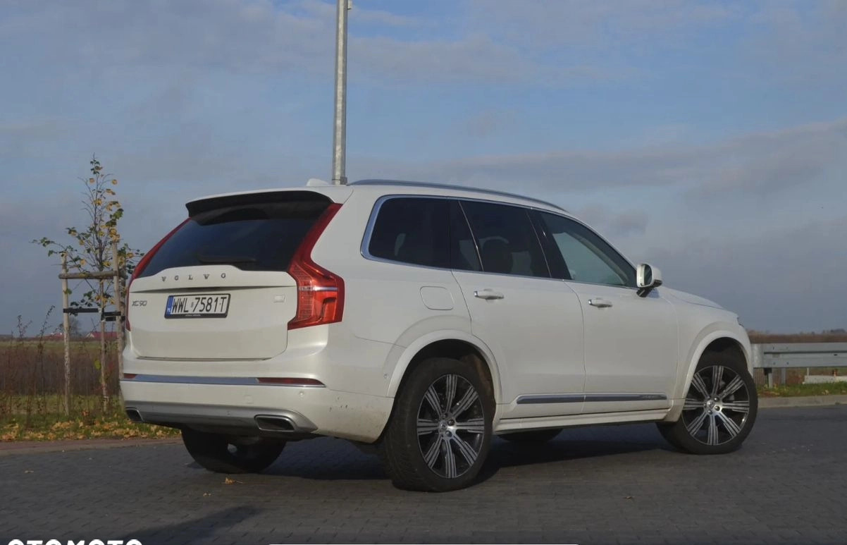 Volvo XC 90 cena 283000 przebieg: 38000, rok produkcji 2021 z Warszawa małe 29